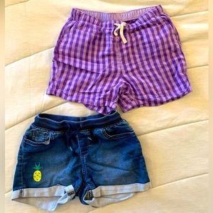 Girl’s shorts bundle, L/XL Cat&Jack + Faded Glory